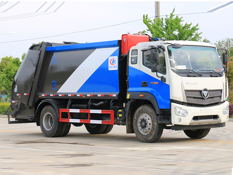 國六12方福田壓縮垃圾車