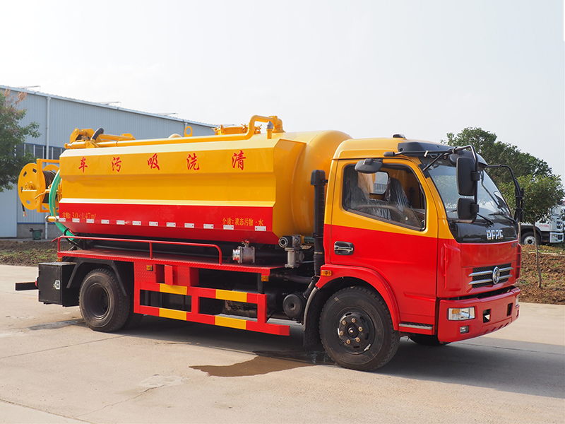 大多利卡，3800軸距一體罐（上黃下紅）